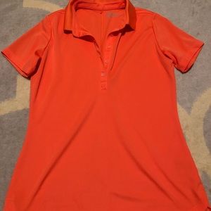 Nike Golf Orange Tour Performance Polo